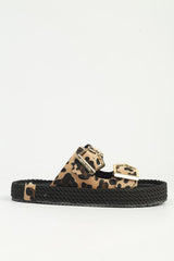 Pierre Cardin Kadın Terlik - Siyah Leopar
