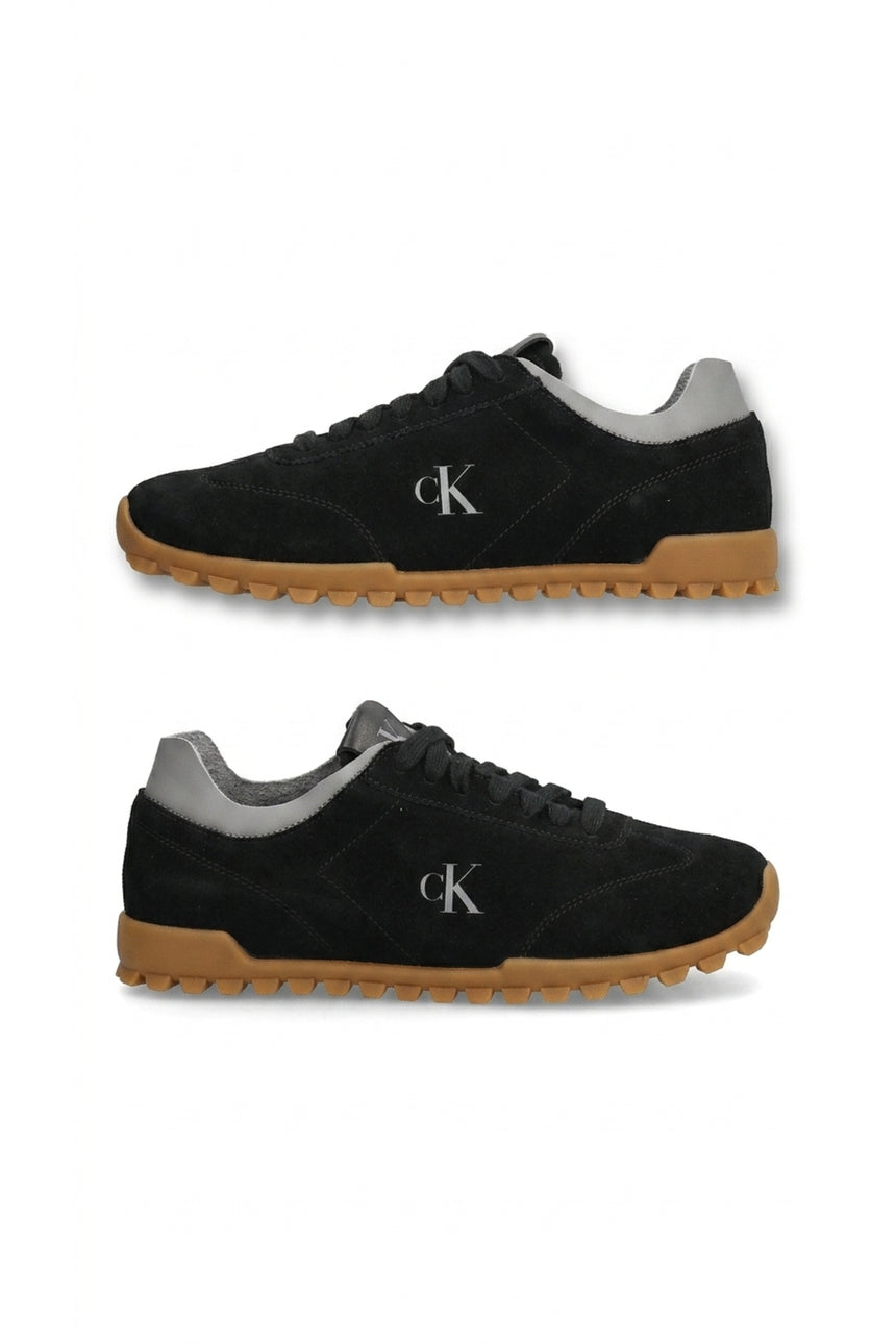 Calvin Klein Kadın LOW PROFILE RUN MG SUE DB LACES HW0HW03150 - Siyah