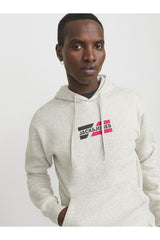 JACK&JONES SWEAT 12268422 - Beyaz/ Gri