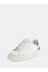 Guess Kadın Elbina Sneaker Fljelb - Beyaz/ Bej