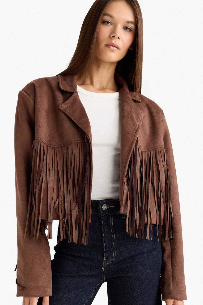 Defacto Kadın Jacket F8317Ax - Kahverengi