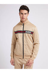 GUESS ERKEK KORBIN FULL ZIP TRAC Z2BQ06K7122 - Bej
