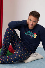 Defacto Erkek Knitted Sets D8220Ax - Koyu Lacivert