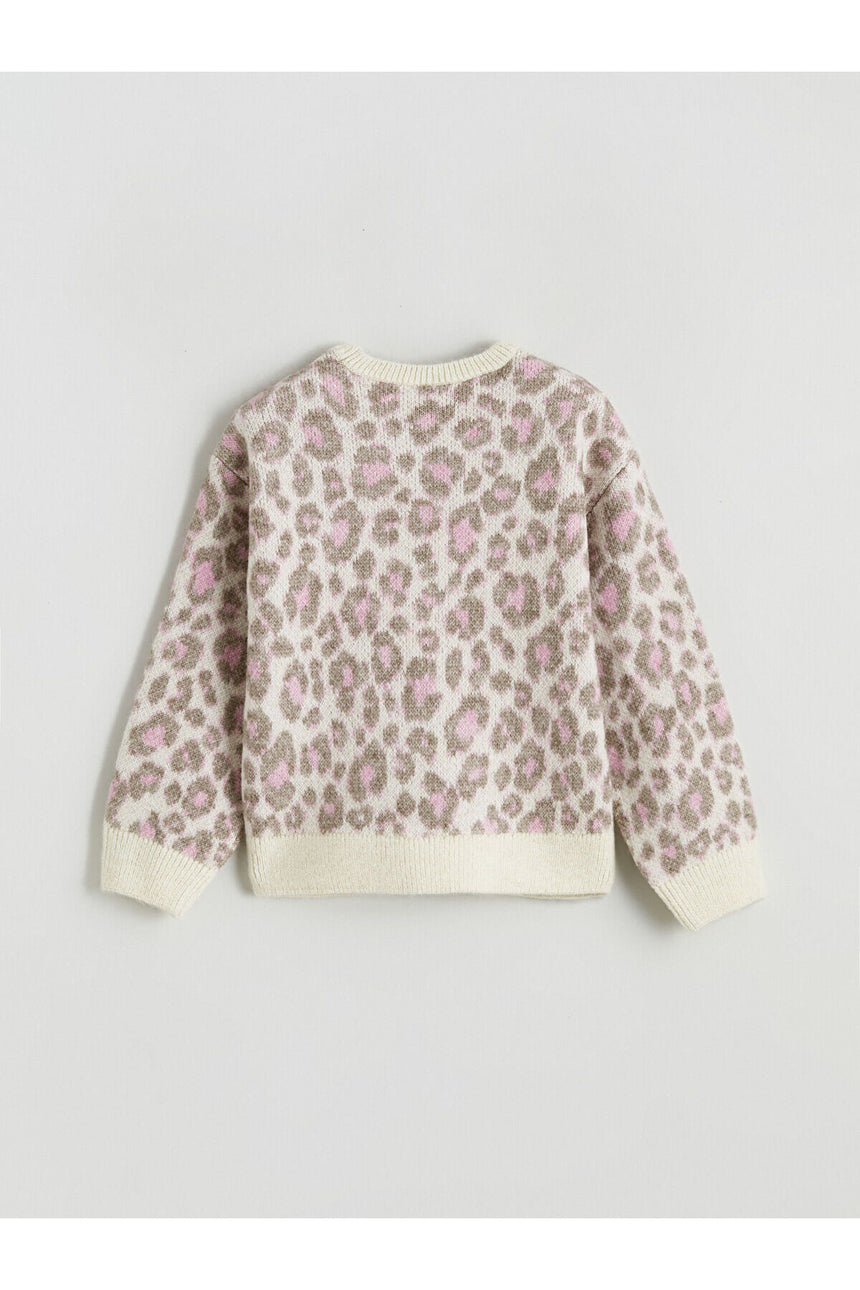 LC Waikiki Çocuk Kazak W5NR50B1 - Pembe