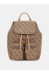 Guess Manhattan II Kadın Sırt Çantası HWSG7118310 - Açık Bej / Kahverengi