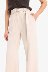 Defacto Kadın Trousers D4467AX - Açık Kahve
