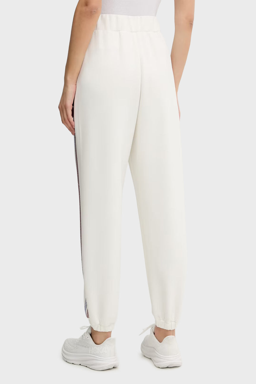GUESS KADIN BERTHE CUFFED JOGGER V6RB01KCAY2 - Beyaz