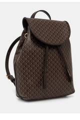 Calvin Klein Kadın EMBLEM AOP MINI BACKPACK LV04F3507G - Kahverengi