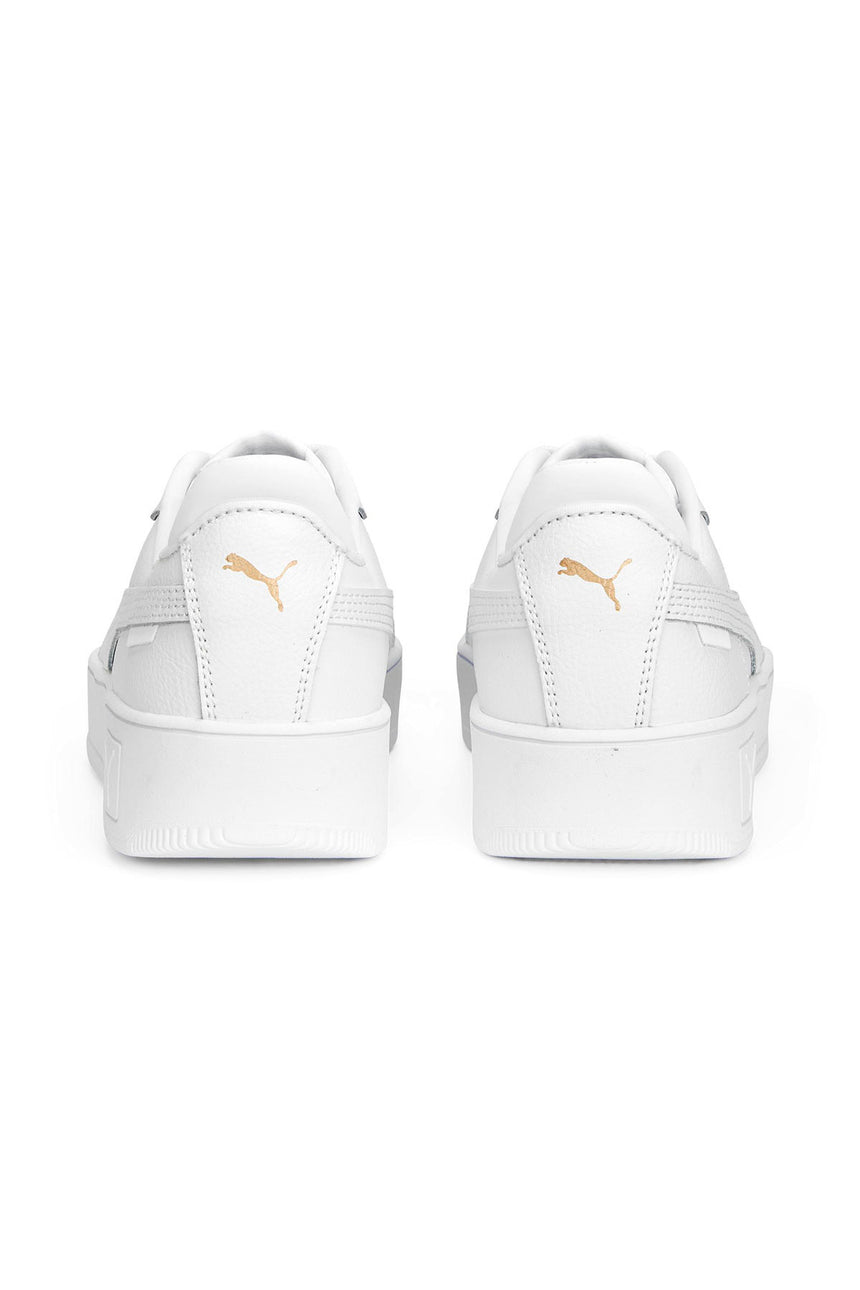 puma carina street 389390 - Beyaz/Altın
