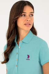 U.S. Polo Assn. Kadın Elbise G082GL075 - Mint Yeşili