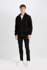 Defacto Erkek Cardigan C9014Ax - Kahverengi