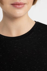 DeFacto C1662AX Kadın T-Shirt - Siyah