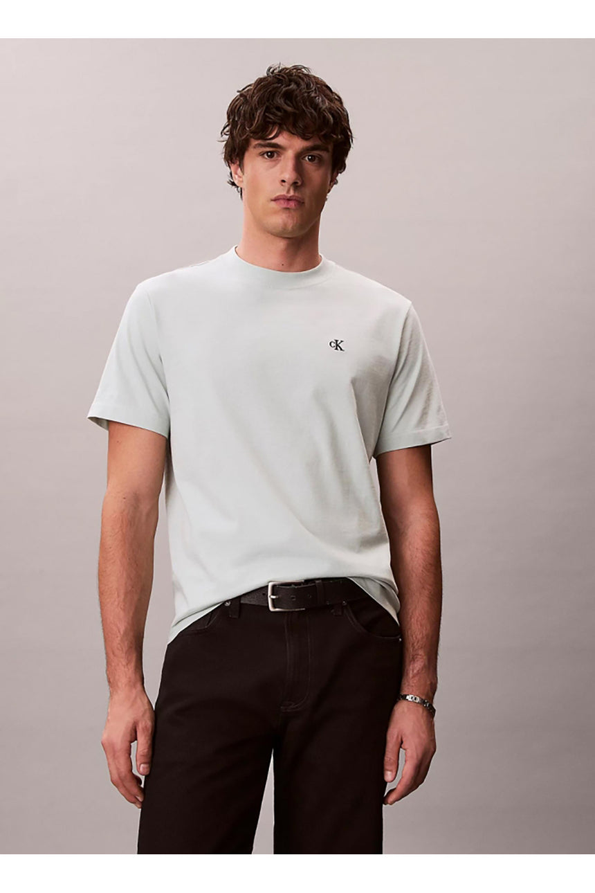 Calvin Klein Erkek SS EASY MONOGRAM TEE LV04RC275G - Yeşil