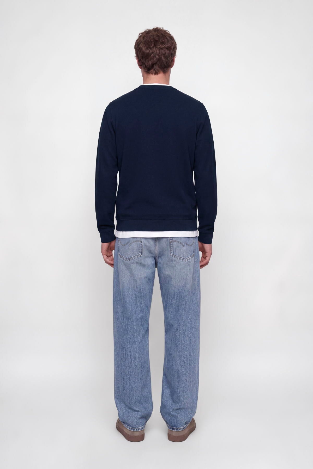 Jack & Jones Premium Alves Erkek Sweatshirt 12302739 - Mavi