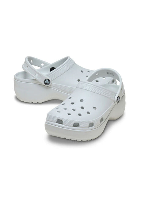 CROCS WOMEN Classic Platform Clog W 206750 - Açık Sarı/ Krem
