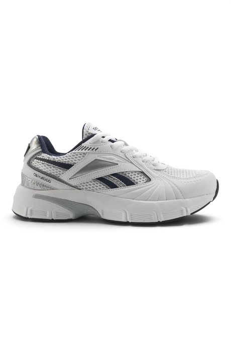Sporline Reebok DEX2000 beyaz tekstil erkek sneaker, yan profil görünümü