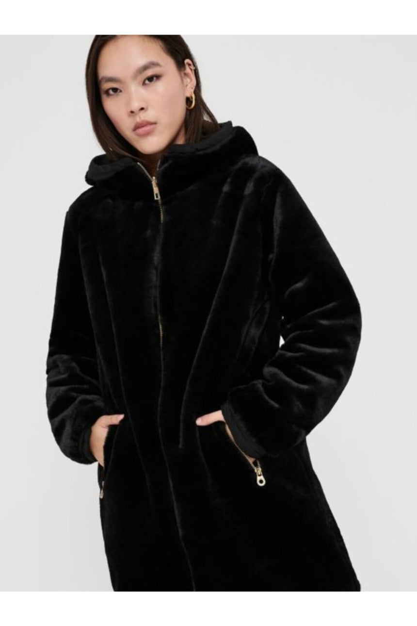 only kadın coat 15208727 - Siyah