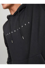 jack&jones jjestar jj sweat hood noos 12233972 - Siyah