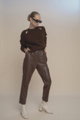 Defacto Kadın Trousers V8072Az - Kahverengi