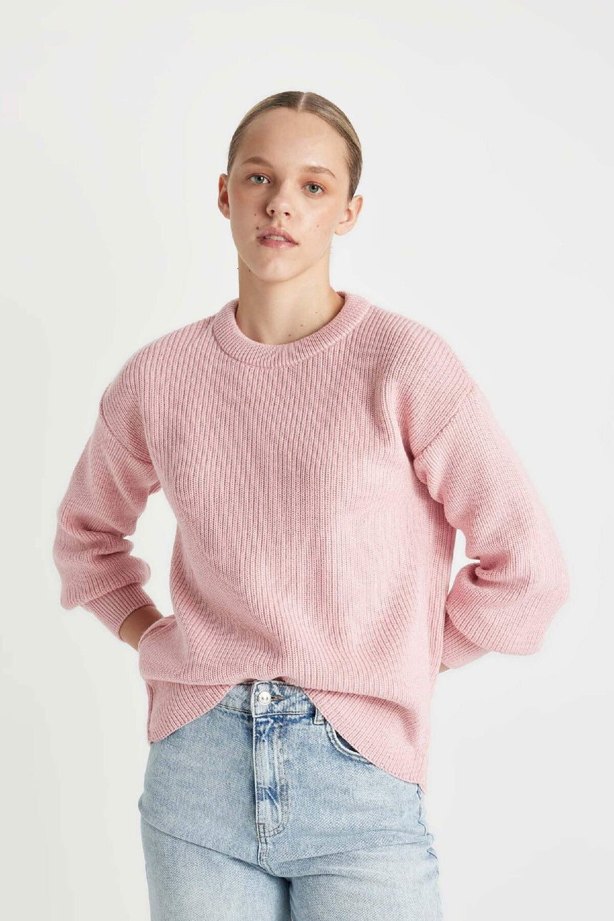 Defacto Kadın Pullover H6905Az - Pembe
