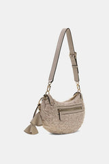 Guess Katie Kadın Omuz Çantası HWWG2253180 - Kırık Beyaz/Ekru