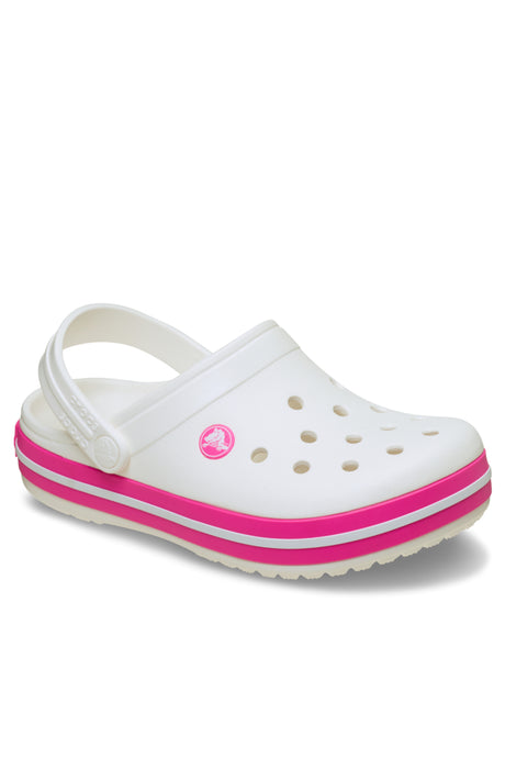 CROCS KIDS Crocband Clog K 207006 - Beyaz/Pembe