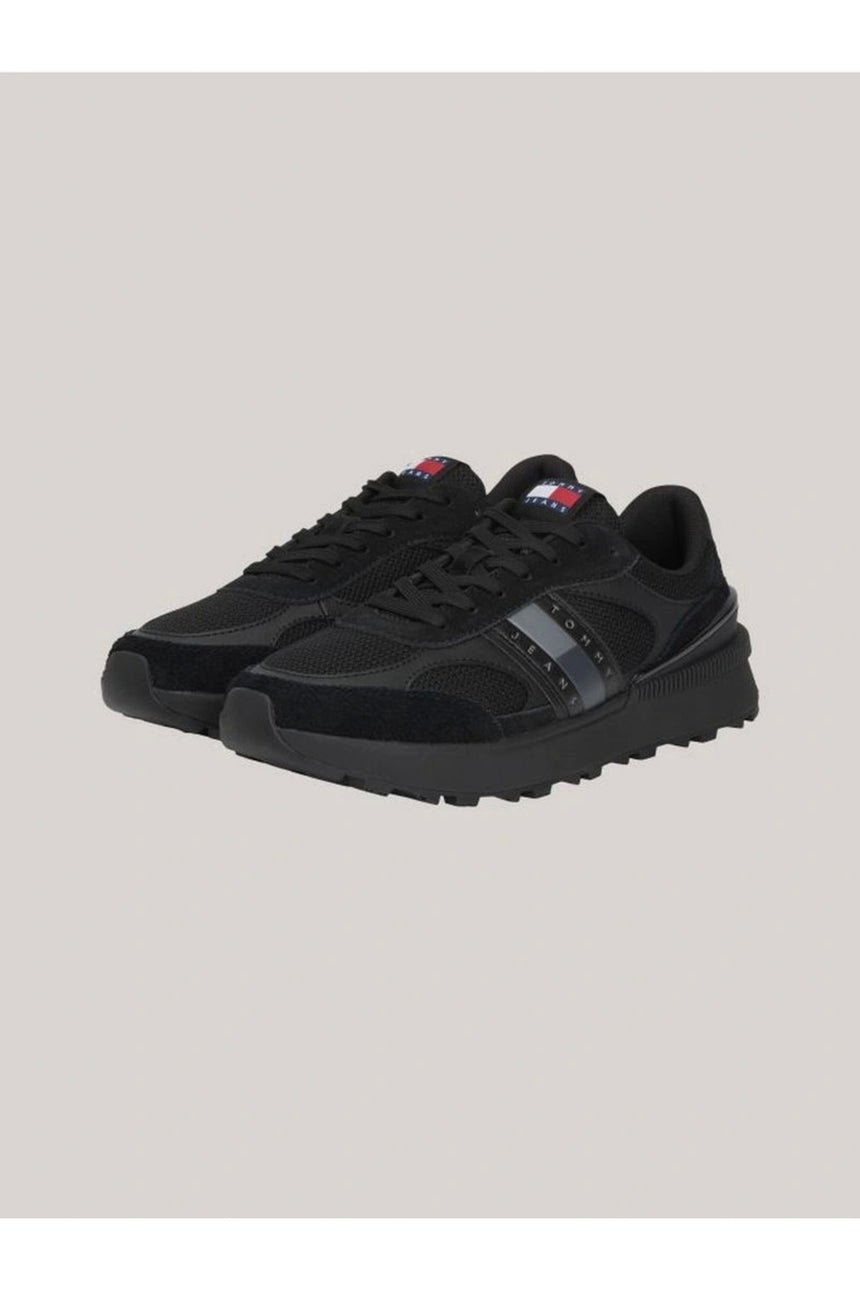 Tommy Hilfiger Erkek TJM TECHNICAL RUNNER ESS EM0EM01537 - Siyah