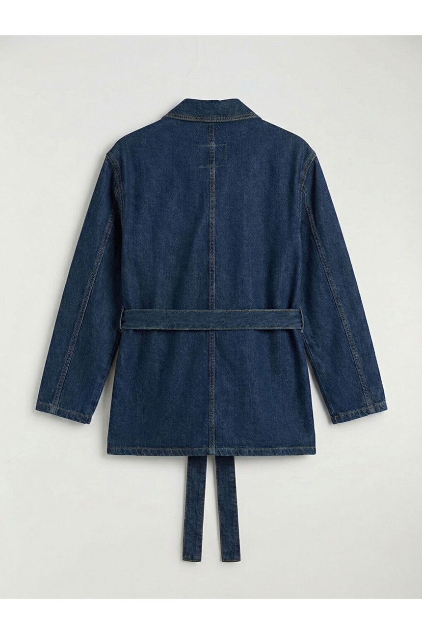 LCW KADIN S6LQ95B8 CKT,LORA-DENIM-C-TKM-6S - Koyu Mavi