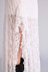 Defacto Kadın Knitted Skirt F9518AX - Kırık Beyaz