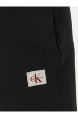 Calvin Klein Erkek EU 350TERRY BADGE SHORT LV04RF282G - Siyah
