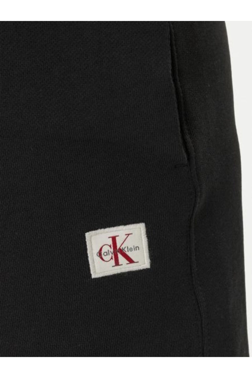 Calvin Klein Erkek EU 350TERRY BADGE SHORT LV04RF282G - Siyah