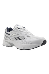 Sporline Reebok DEX2000 beyaz tekstil erkek sneaker, yan profil görünümü