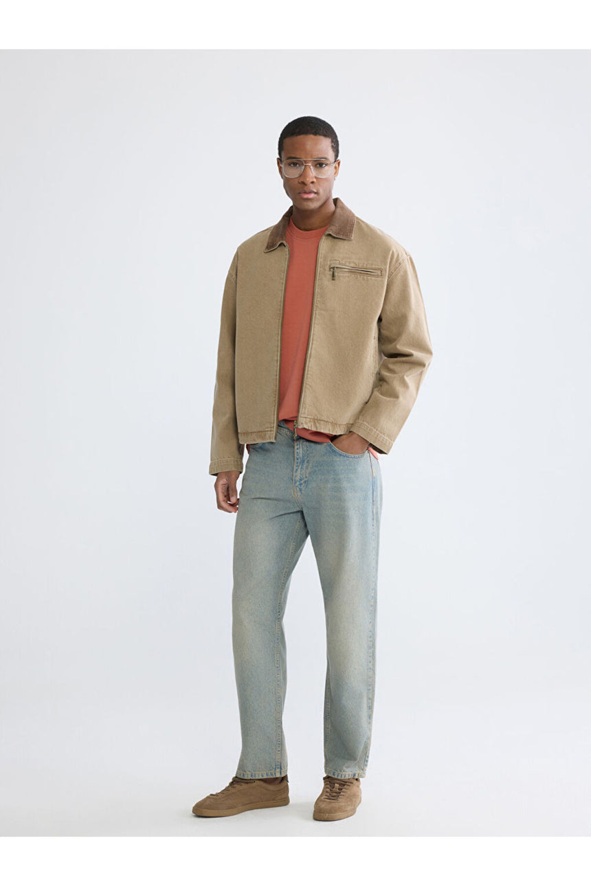 LCW ERKEK S6KL12B8 MNT,VELVET-CAMEL - Kahverengi