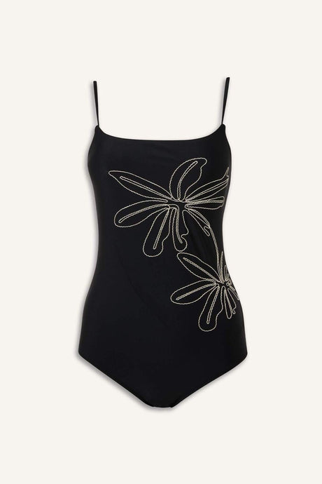 Defacto Kadın Swimsuit E2572AX - Siyah