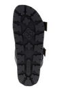 Sporline Guess siyah polyester kadın sandalet taban görünümü