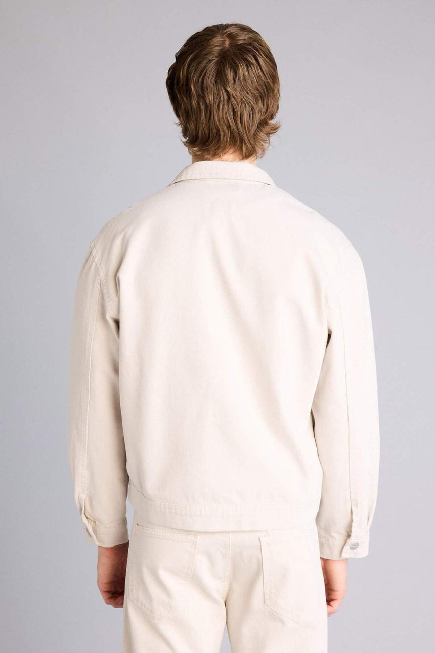 Defacto Erkek Jacket H0121AX - Açık Gri