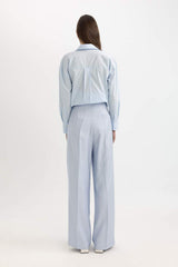 Defacto Kadın Trousers C5029Ax - Mavi