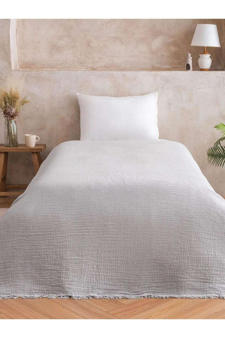 LCW HOME S60039U8 YTÖ,MUSLINDUZ-TK-YTO - Gri