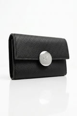Calvin Klein Kadın ROUND HW PEBBLE TRIFOLD LV04F1225G - Siyah