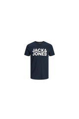 jack&jones jjecorp logo tee ss o-neck noss tshırt 12151955 - Koyu Lacivert