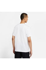 NIKE DC5094 M NSW TEE ICON SWOOSH - Beyaz