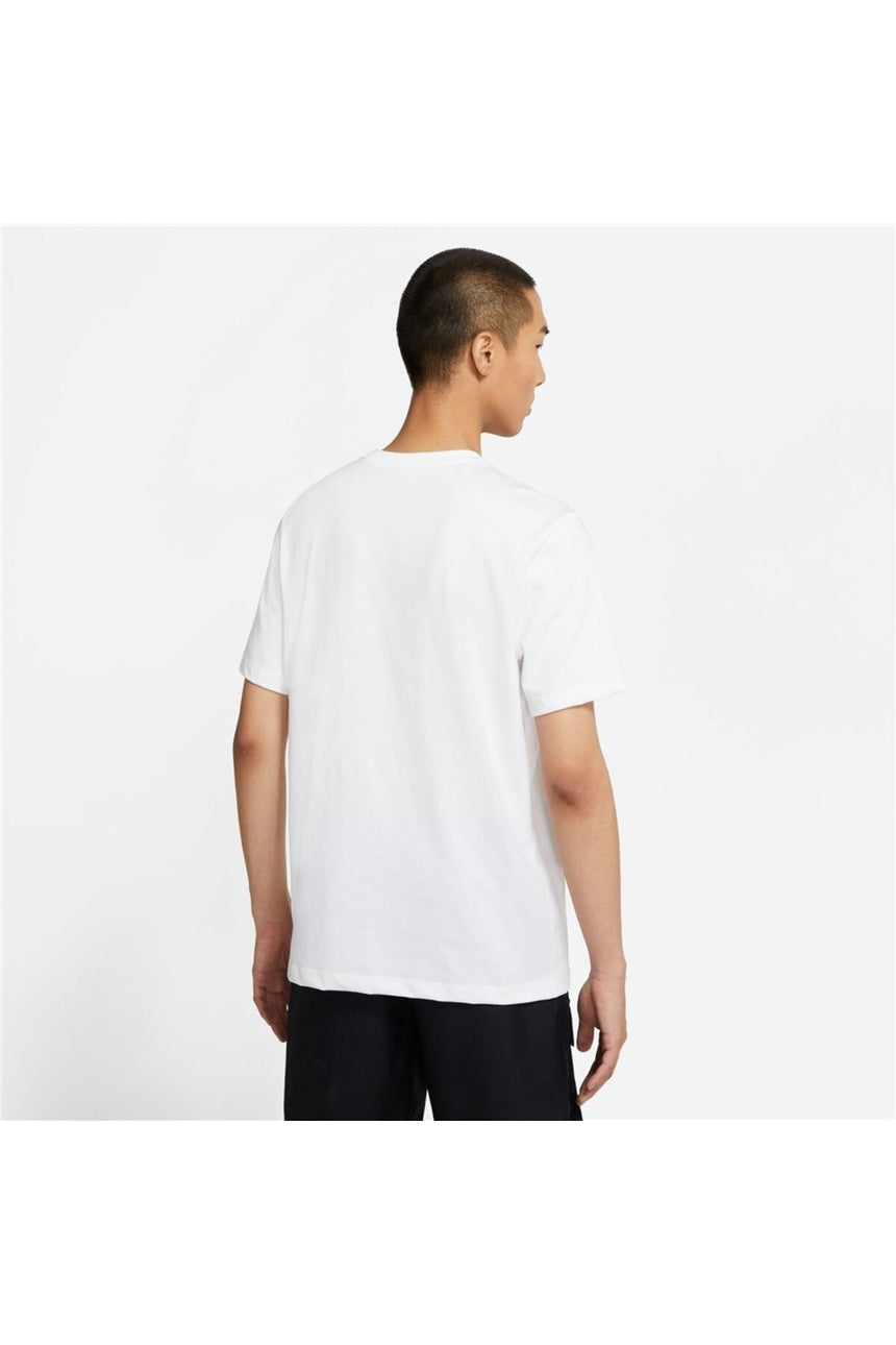 NIKE DC5094 M NSW TEE ICON SWOOSH - Beyaz