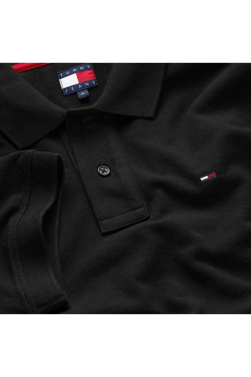 Tommy Hilfiger 1985 Erkek Polo Yaka T-Shirt - Siyah
