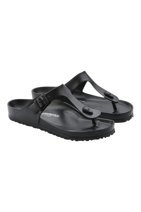 Sporline Birkenstock Gizeh EVA siyah erkek parmak arası terlik, hafif ve suya dayanıklı tasarım
