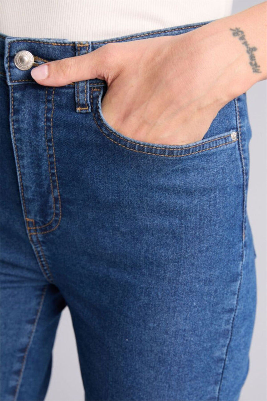 Defacto Kadın Denim A1958AX - Mavi