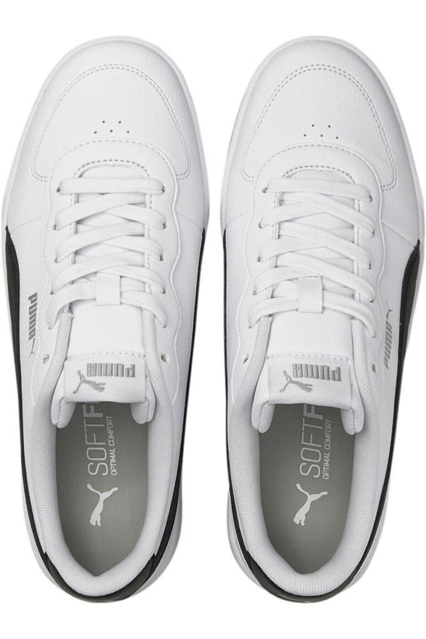 puma skye clean 380147 - Beyaz/Siyah
