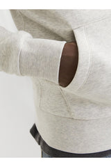 JACK&JONES SWEAT 12268422 - Beyaz/ Gri