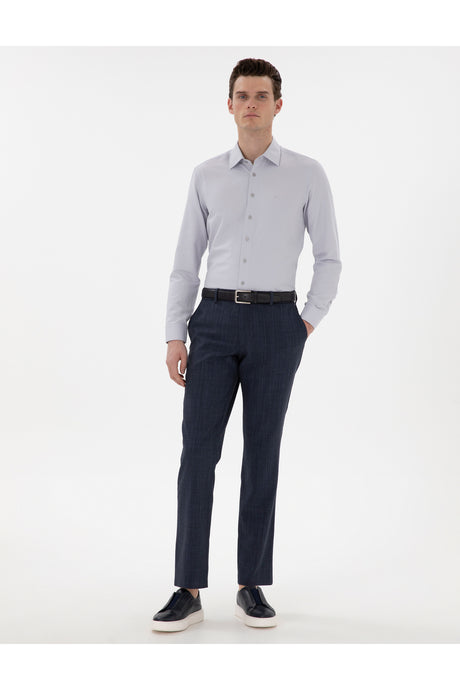 pierre cardin erkek dokuma gömlek 2126254 - Gri