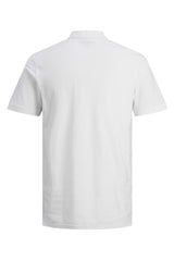 JACK&JONES JJEBASIC POLO SS NOOS 12136516 - Beyaz