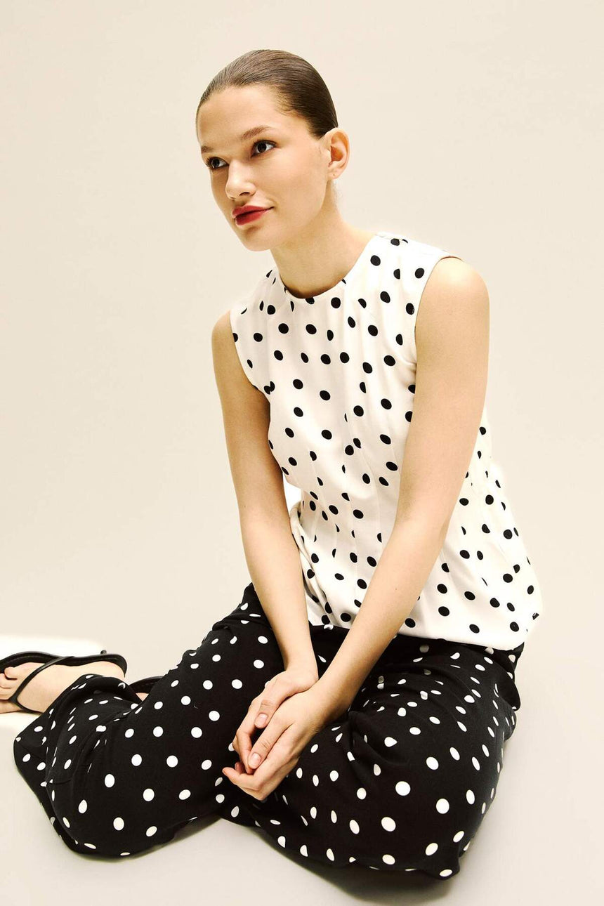 Defacto Kadın Sleeveless Blouse H2634AX - Ekru